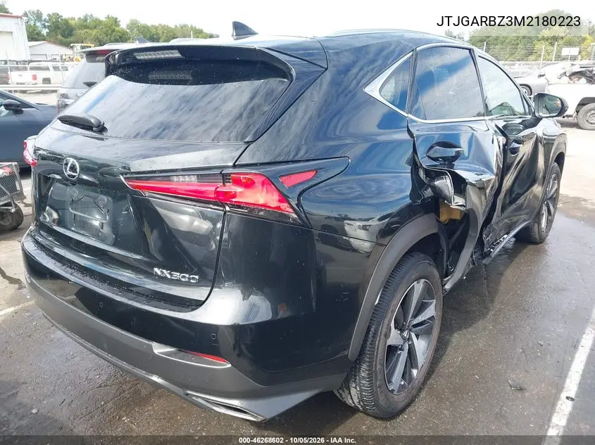 2021 LEXUS NX VIN JTJGARBZ3M2180223 — фото 4