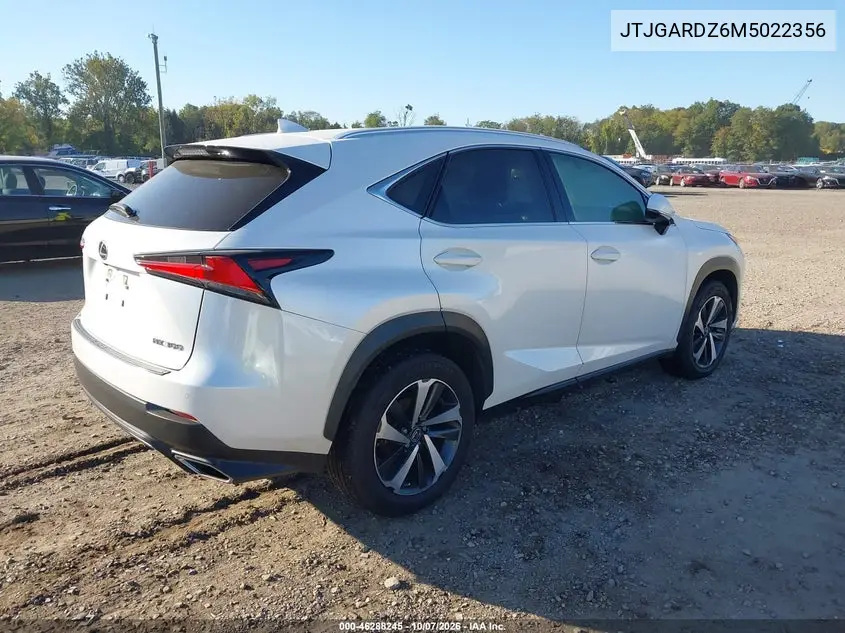 2021 LEXUS NX VIN JTJGARDZ6M5022356 — фото 4