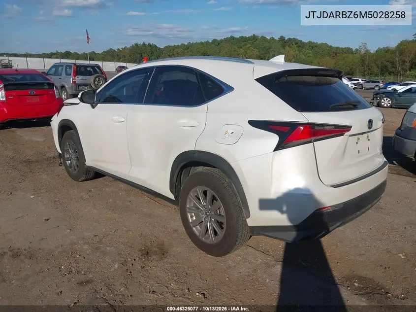 2021 LEXUS NX VIN JTJDARBZ6M5028258 — фото 3