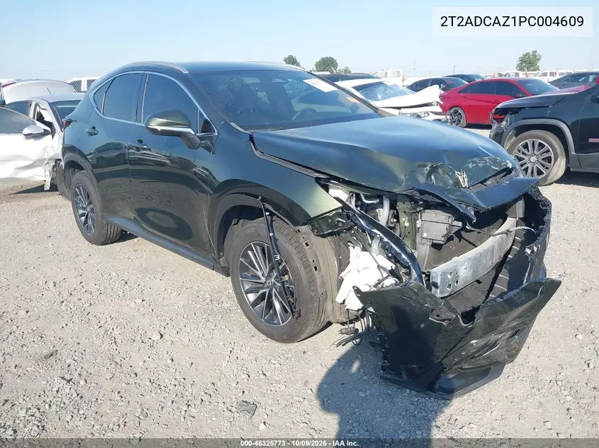 LEXUS NX 2023, VIN 2T2ADCAZ1PC004609