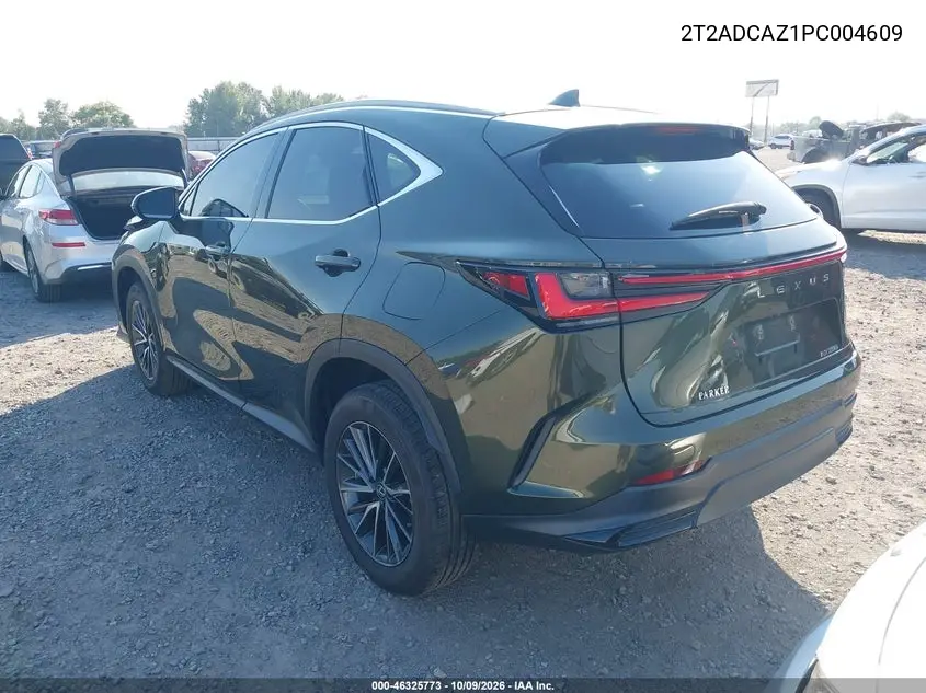 2023 LEXUS NX VIN 2T2ADCAZ1PC004609 — фото 3
