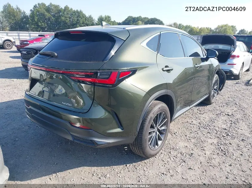 2023 LEXUS NX VIN 2T2ADCAZ1PC004609 — фото 4