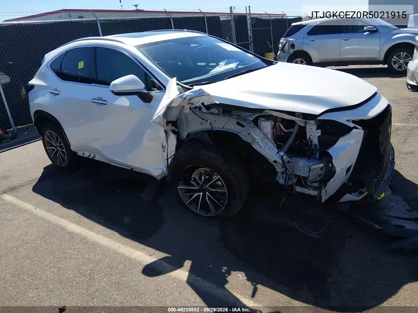 LEXUS NX 2024, VIN JTJGKCEZ0R5021915