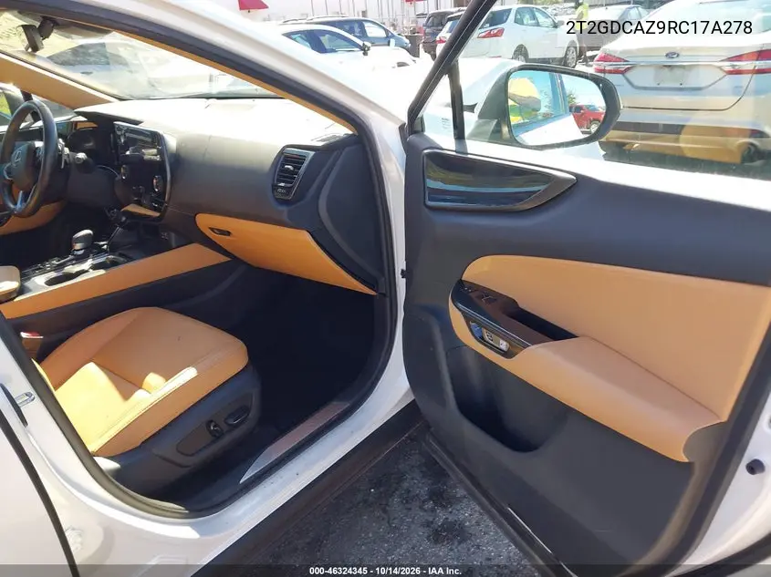 2024 LEXUS NX VIN 2T2GDCAZ8RC007701 — фото 5