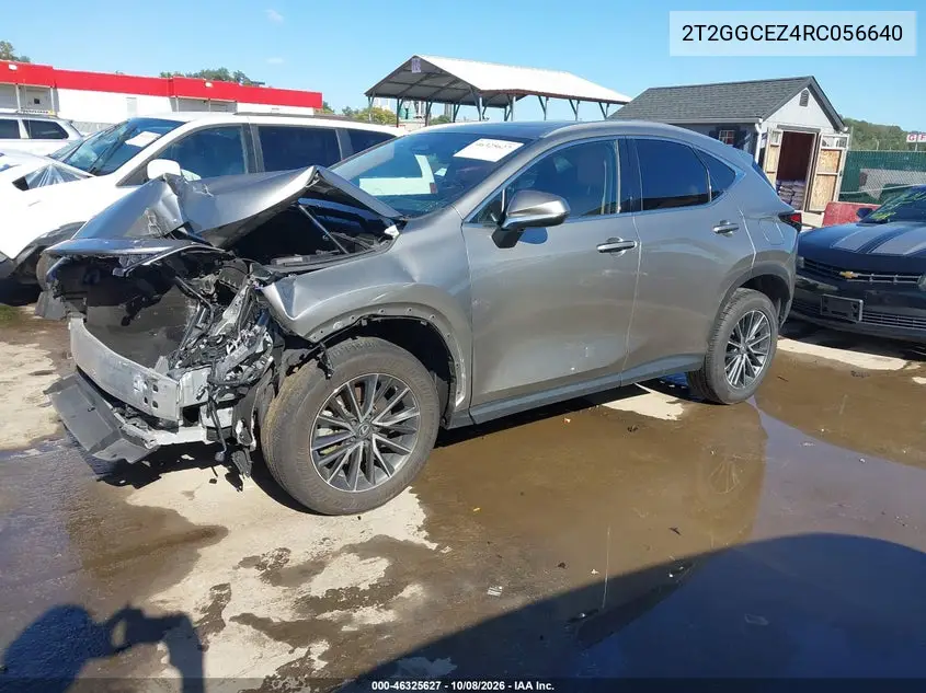 2024 LEXUS NX VIN 2T2GGCEZ4RC056640 — фото 2