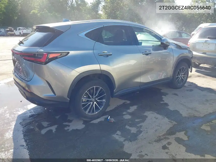 2024 LEXUS NX VIN 2T2GGCEZ4RC056640 — фото 4