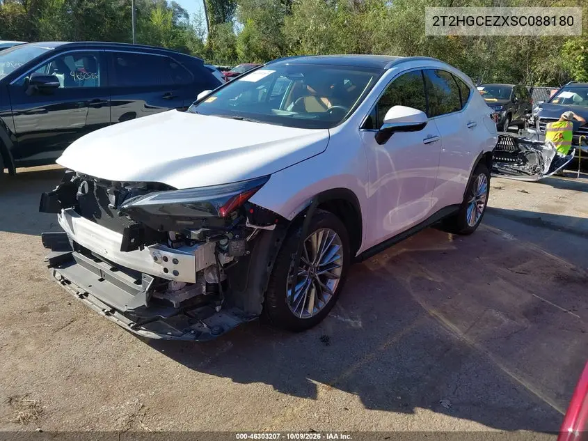 2025 LEXUS NX VIN 2T2HGCEZXSC088180 — фото 2