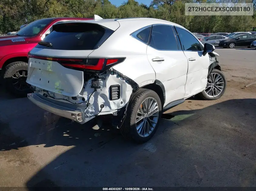 2025 LEXUS NX VIN 2T2HGCEZXSC088180 — фото 4