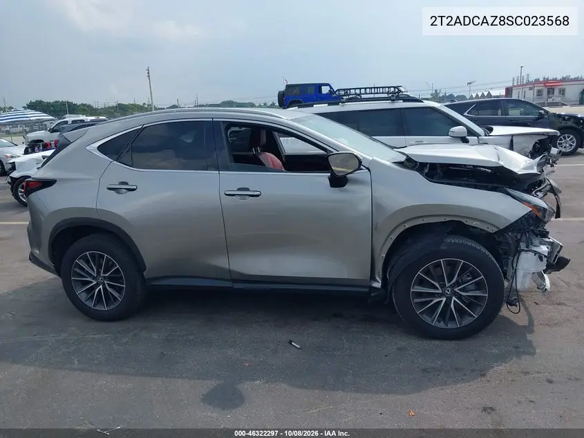2025 LEXUS NX VIN 2T2ADCAZ8SC023568 — фото 13