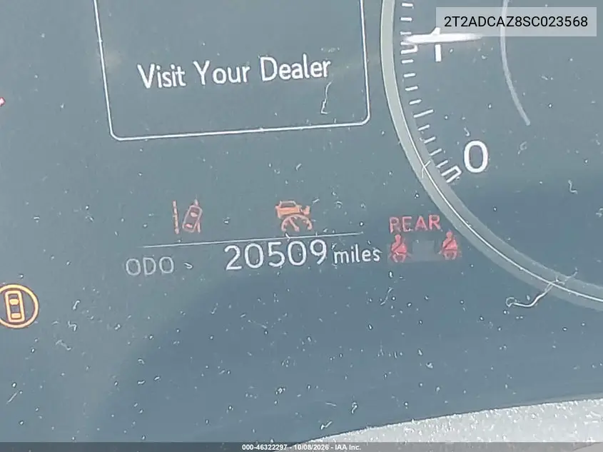 2025 LEXUS NX VIN 2T2ADCAZ8SC023568 — фото 15