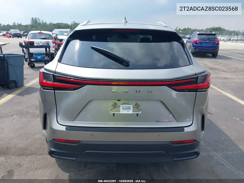 2025 LEXUS NX VIN 2T2ADCAZ8SC023568 — фото 16