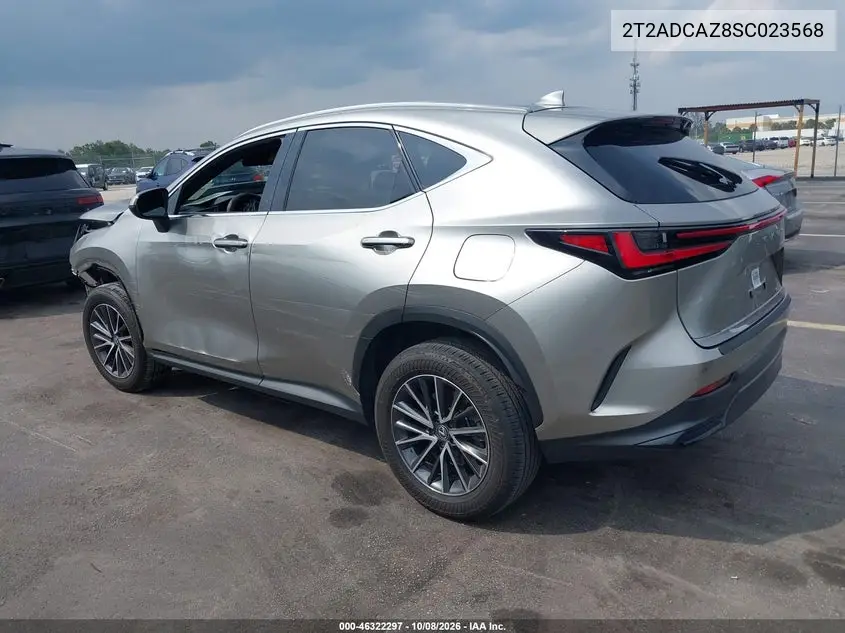 2025 LEXUS NX VIN 2T2ADCAZ8SC023568 — фото 3
