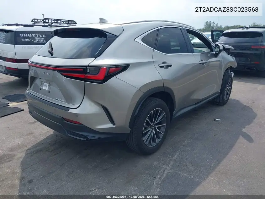 2025 LEXUS NX VIN 2T2ADCAZ8SC023568 — фото 4