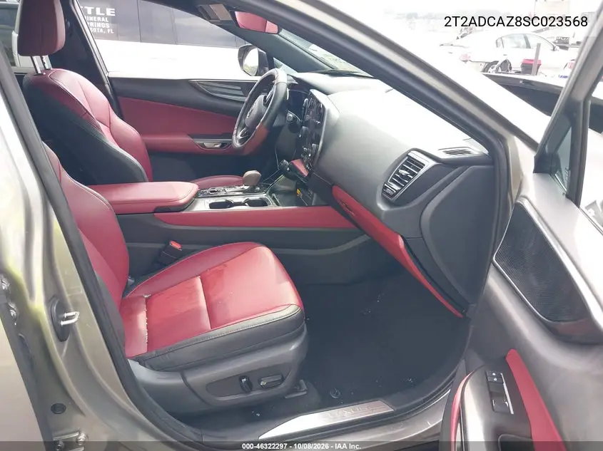 2025 LEXUS NX VIN 2T2ADCAZ8SC023568 — фото 5