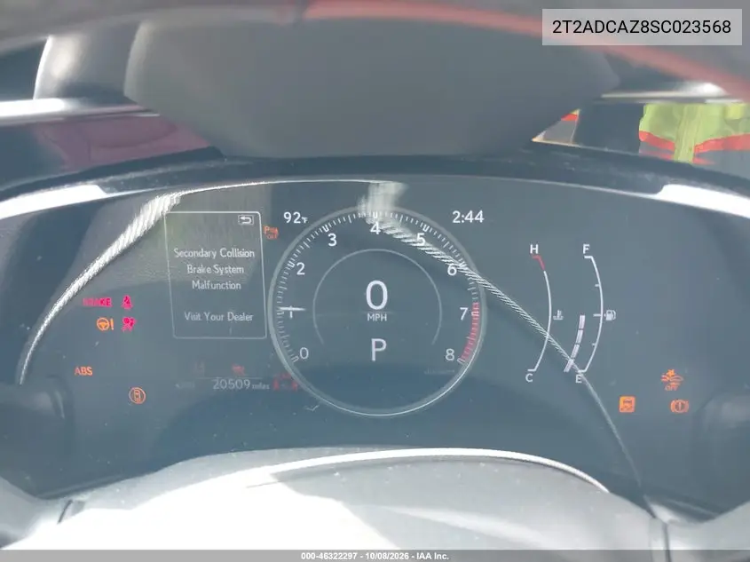 2025 LEXUS NX VIN 2T2ADCAZ8SC023568 — фото 7