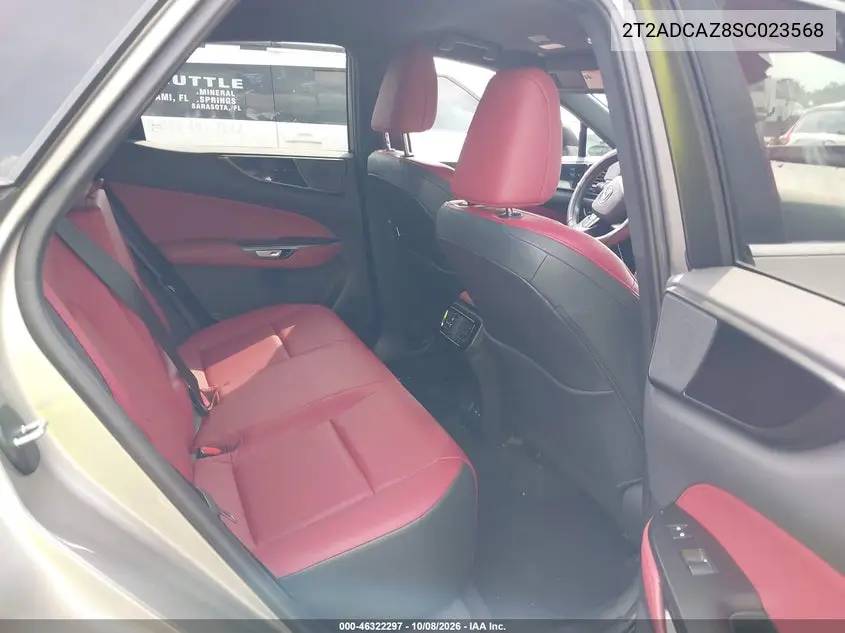 2025 LEXUS NX VIN 2T2ADCAZ8SC023568 — фото 8