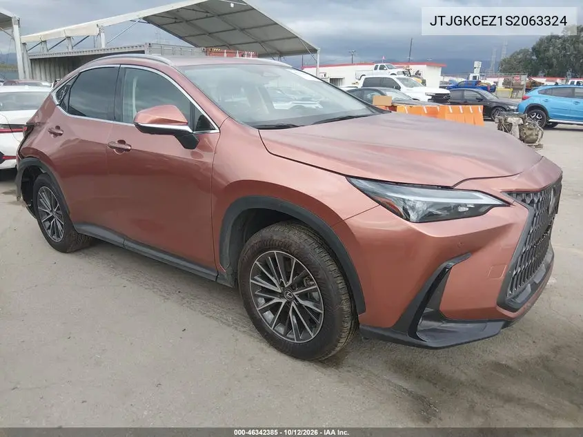 LEXUS NX 2025, VIN JTJGKCEZ1S2063324