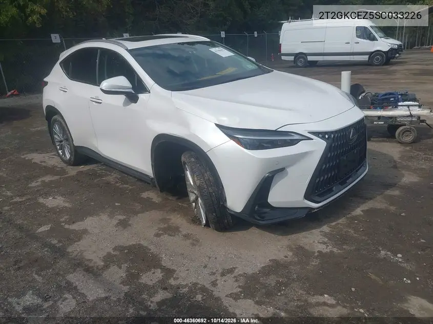 LEXUS NX 2025, VIN 2T2GKCEZ5SC033226