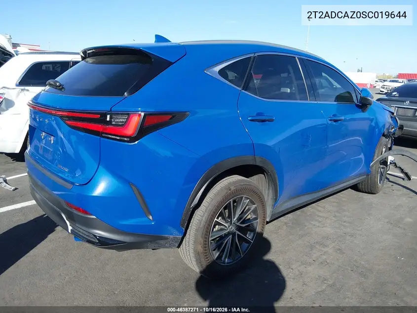 2025 LEXUS NX VIN 2T2ADCAZ0SC019644 — фото 4