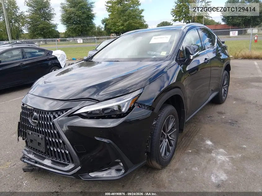2026 LEXUS NX VIN 2T2GGCEZ0TC129414 — фото 2