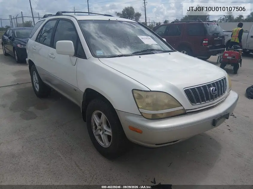 LEXUS RX 2001, VIN JTJGF10U010107506