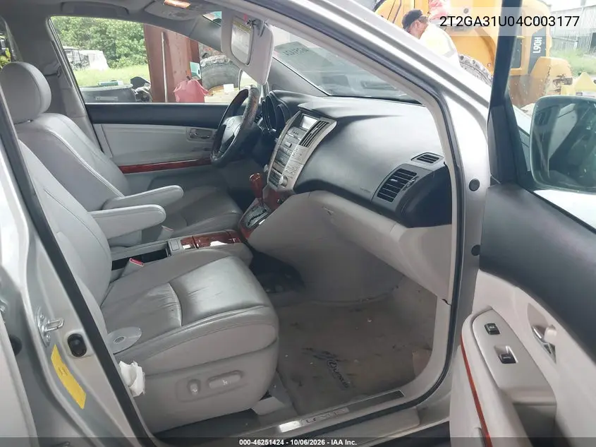 2004 LEXUS RX VIN 2T2GA31U04C003177 — фото 5
