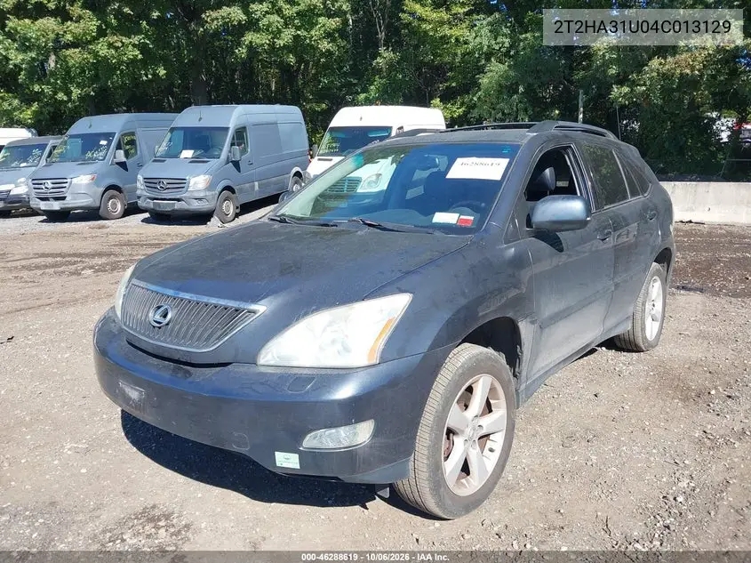 2004 LEXUS RX VIN 2T2HA31U04C013129 — фото 2
