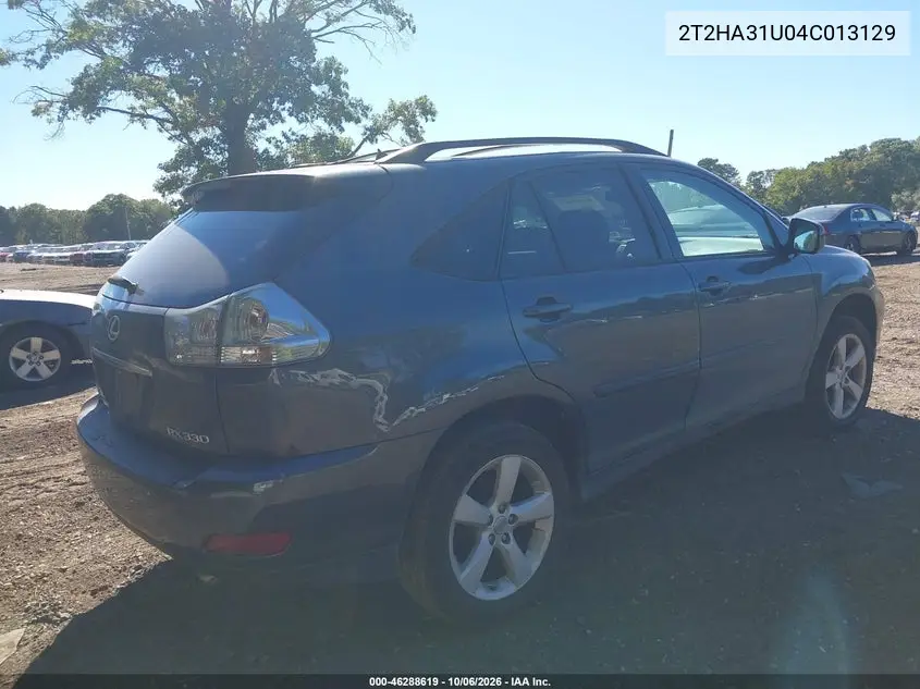 2004 LEXUS RX VIN 2T2HA31U04C013129 — фото 4