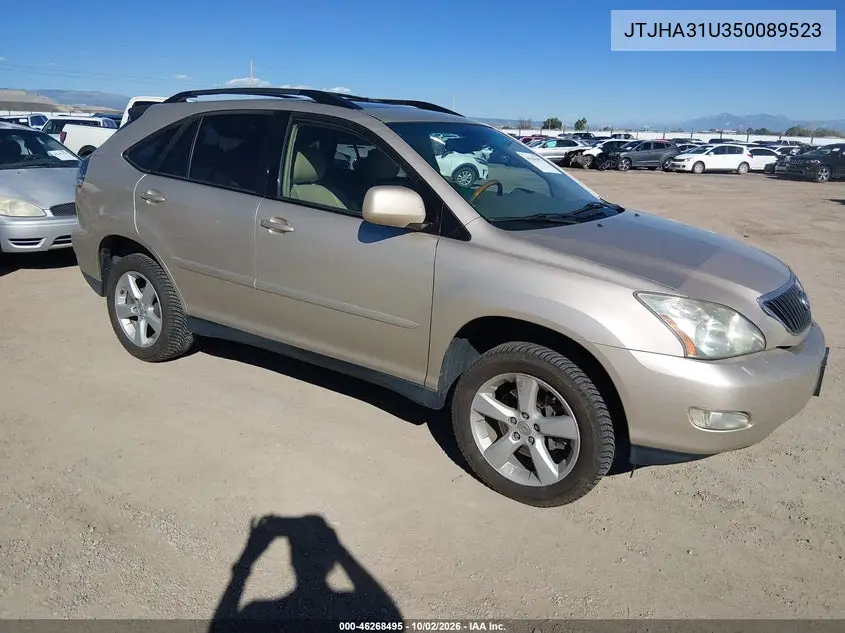LEXUS RX 2005, VIN JTJHA31U350089523