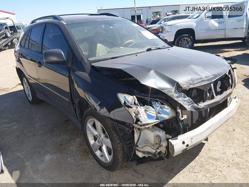 LEXUS RX 2005, VIN JTJHA31UX50095366