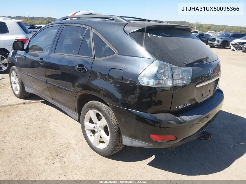 2005 LEXUS RX VIN JTJHA31UX50095366 — фото 3