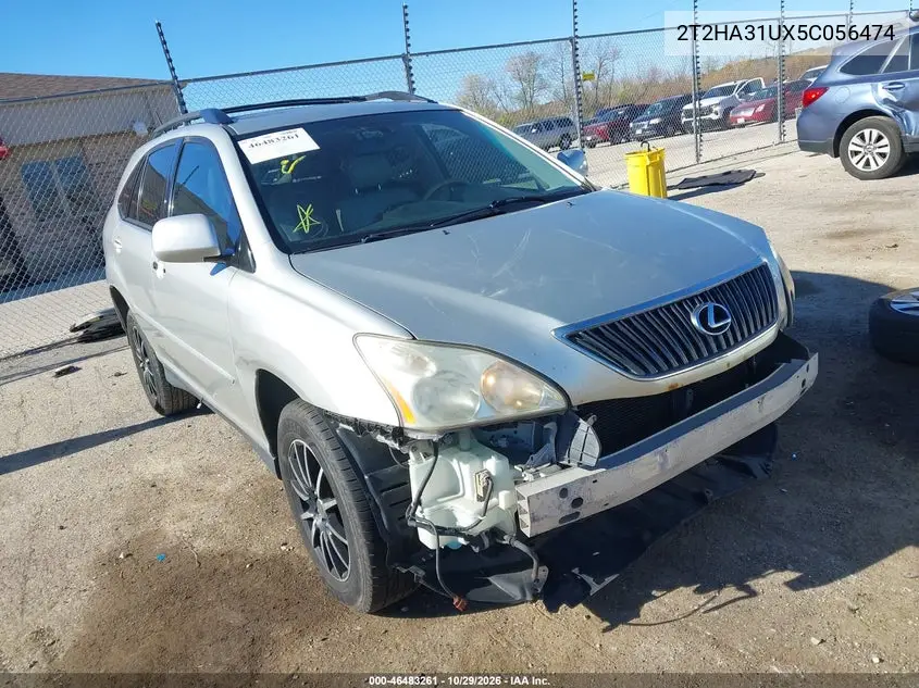 LEXUS RX 2005, VIN 2T2HA31UX5C056474