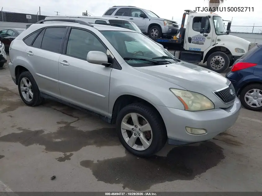 LEXUS RX 2005, VIN JTJGA31U150052711