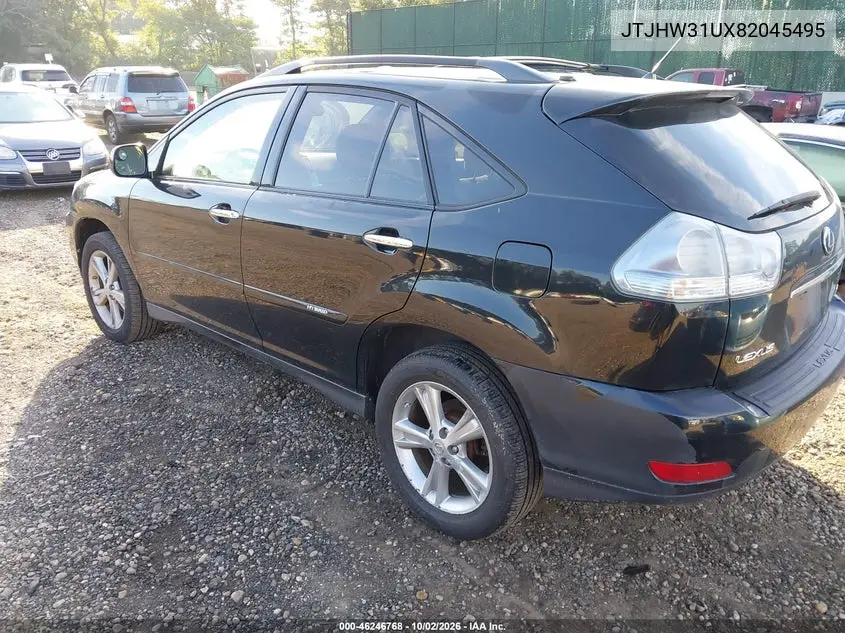 2008 LEXUS RX VIN JTJHW31UX82045495 — фото 3
