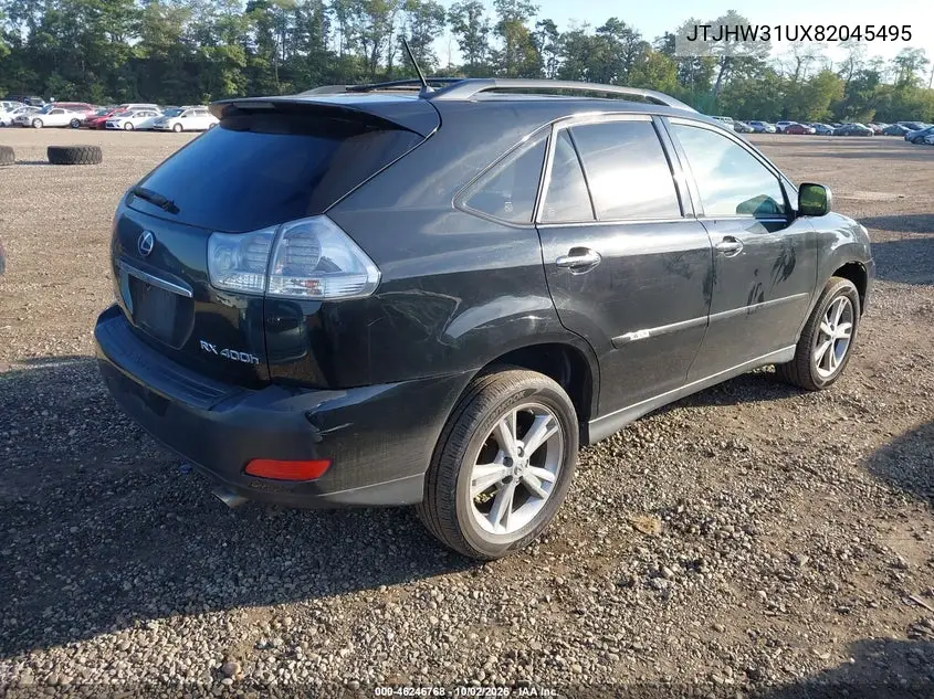 2008 LEXUS RX VIN JTJHW31UX82045495 — фото 4