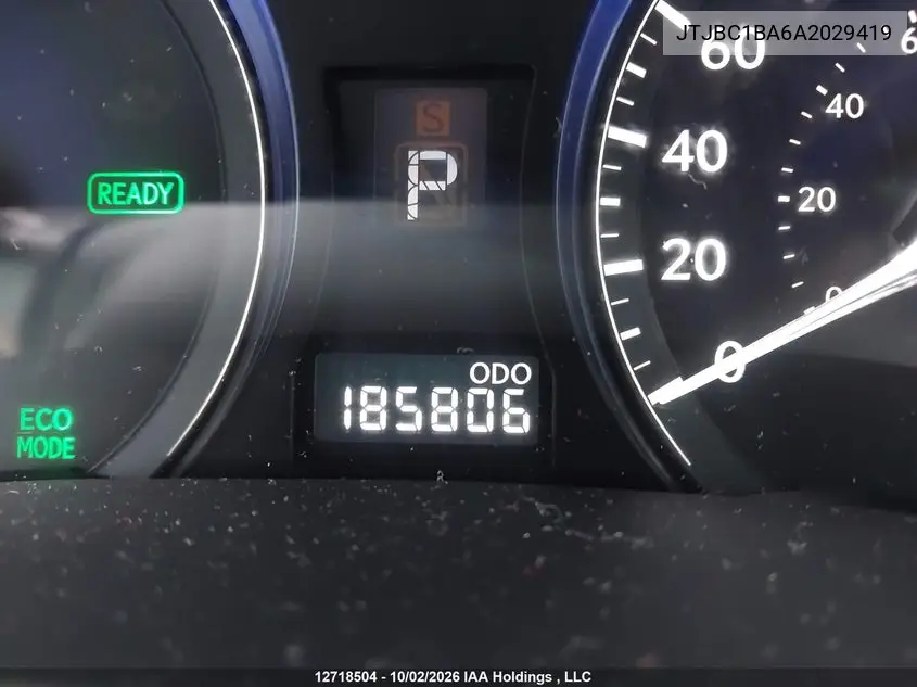2010 LEXUS RX VIN JTJBC1BA6A2029419 — фото 15