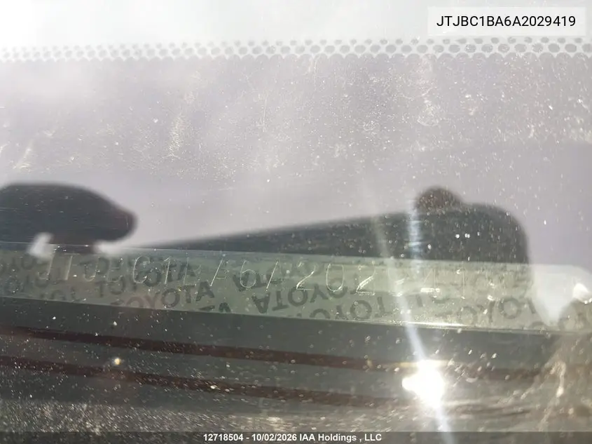 2010 LEXUS RX VIN JTJBC1BA6A2029419 — фото 18