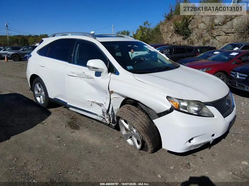 LEXUS RX 2010, VIN 2T2BK1BA1AC013101