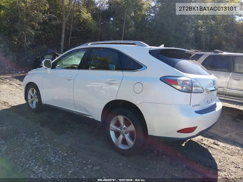 2010 LEXUS RX VIN 2T2BK1BA1AC013101 — фото 3
