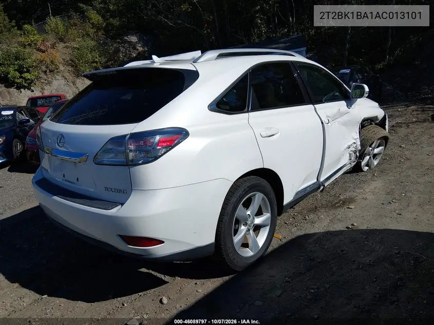 2010 LEXUS RX VIN 2T2BK1BA1AC013101 — фото 4