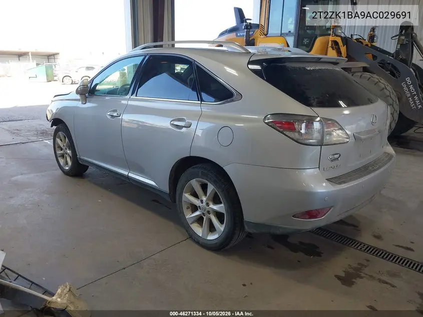 2010 LEXUS RX VIN 2T2ZK1BA9AC029691 — фото 3