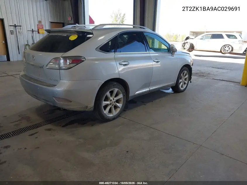 2010 LEXUS RX VIN 2T2ZK1BA9AC029691 — фото 4