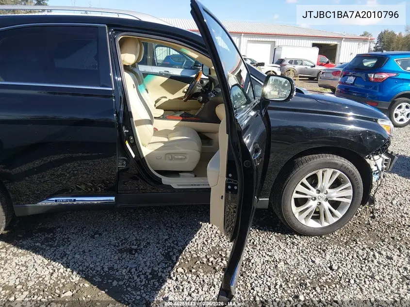 2010 LEXUS RX VIN JTJBC1BA7A2010796 — фото 5