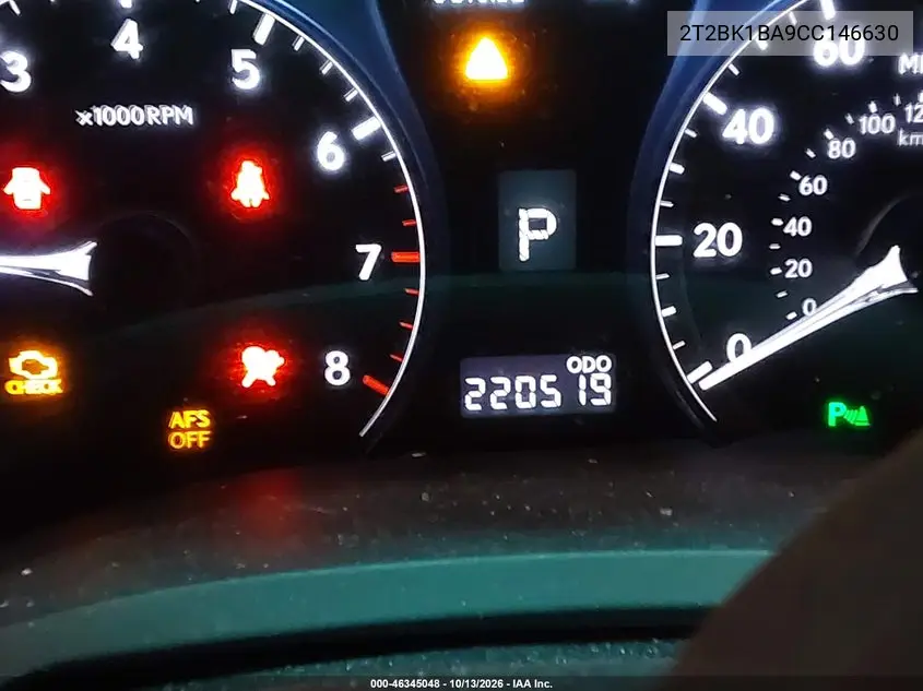 2012 LEXUS RX VIN 2T2BK1BA9CC146630 — фото 15