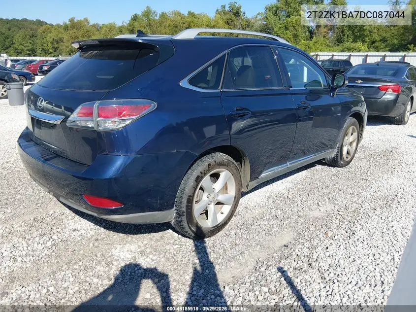 2013 LEXUS RX VIN 2T2ZK1BA7DC087044 — фото 4
