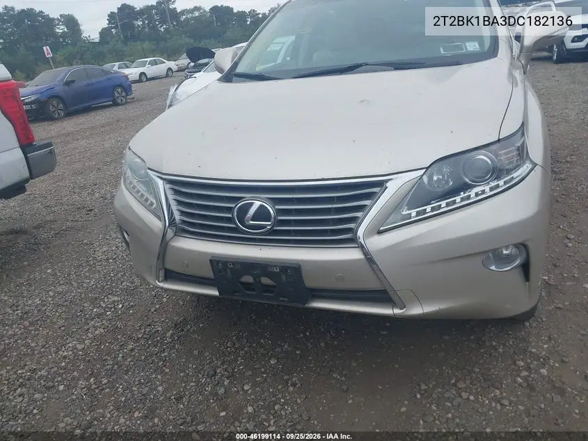 2013 LEXUS RX VIN 2T2BK1BA3DC182136 — фото 12