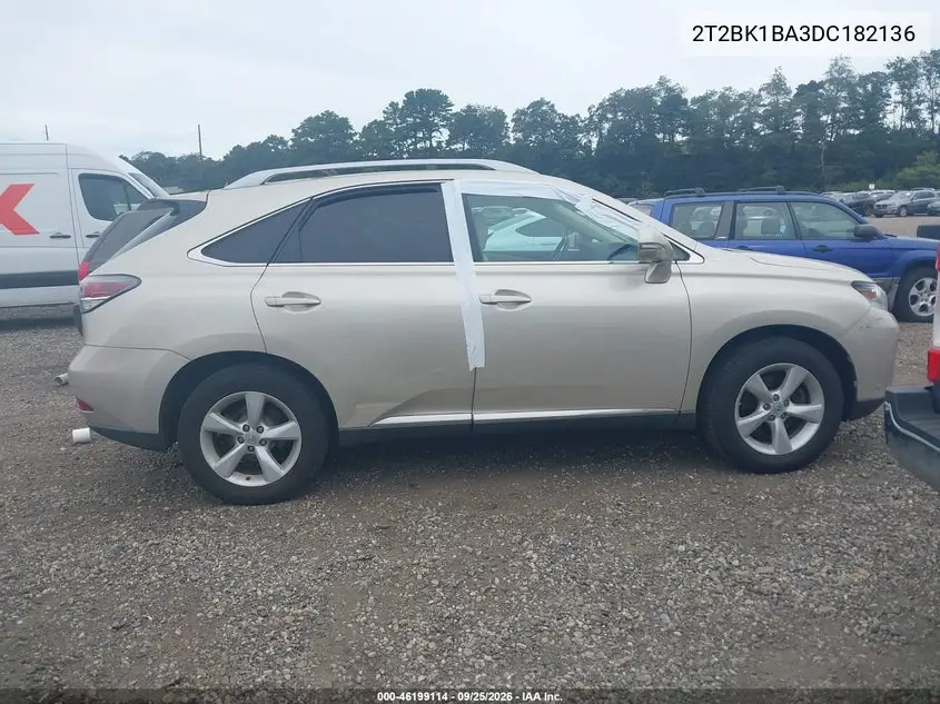 2013 LEXUS RX VIN 2T2BK1BA3DC182136 — фото 13