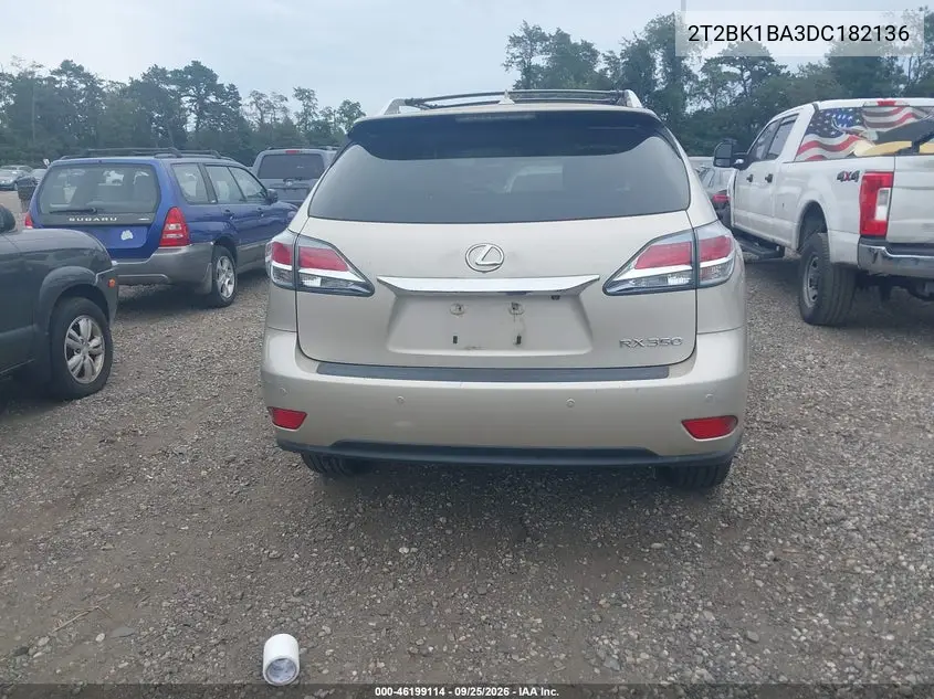 2013 LEXUS RX VIN 2T2BK1BA3DC182136 — фото 16
