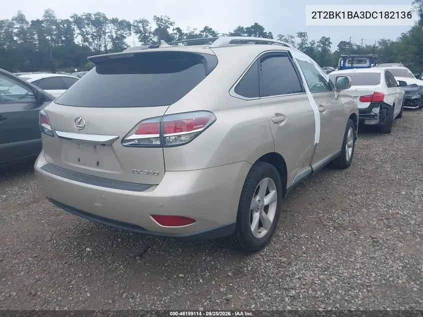 2013 LEXUS RX VIN 2T2BK1BA3DC182136 — фото 4