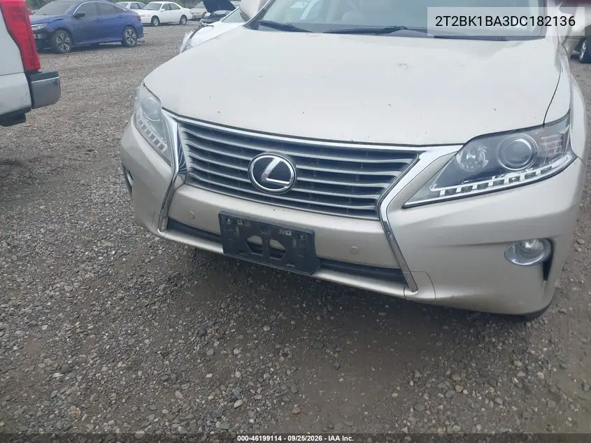 2013 LEXUS RX VIN 2T2BK1BA3DC182136 — фото 6